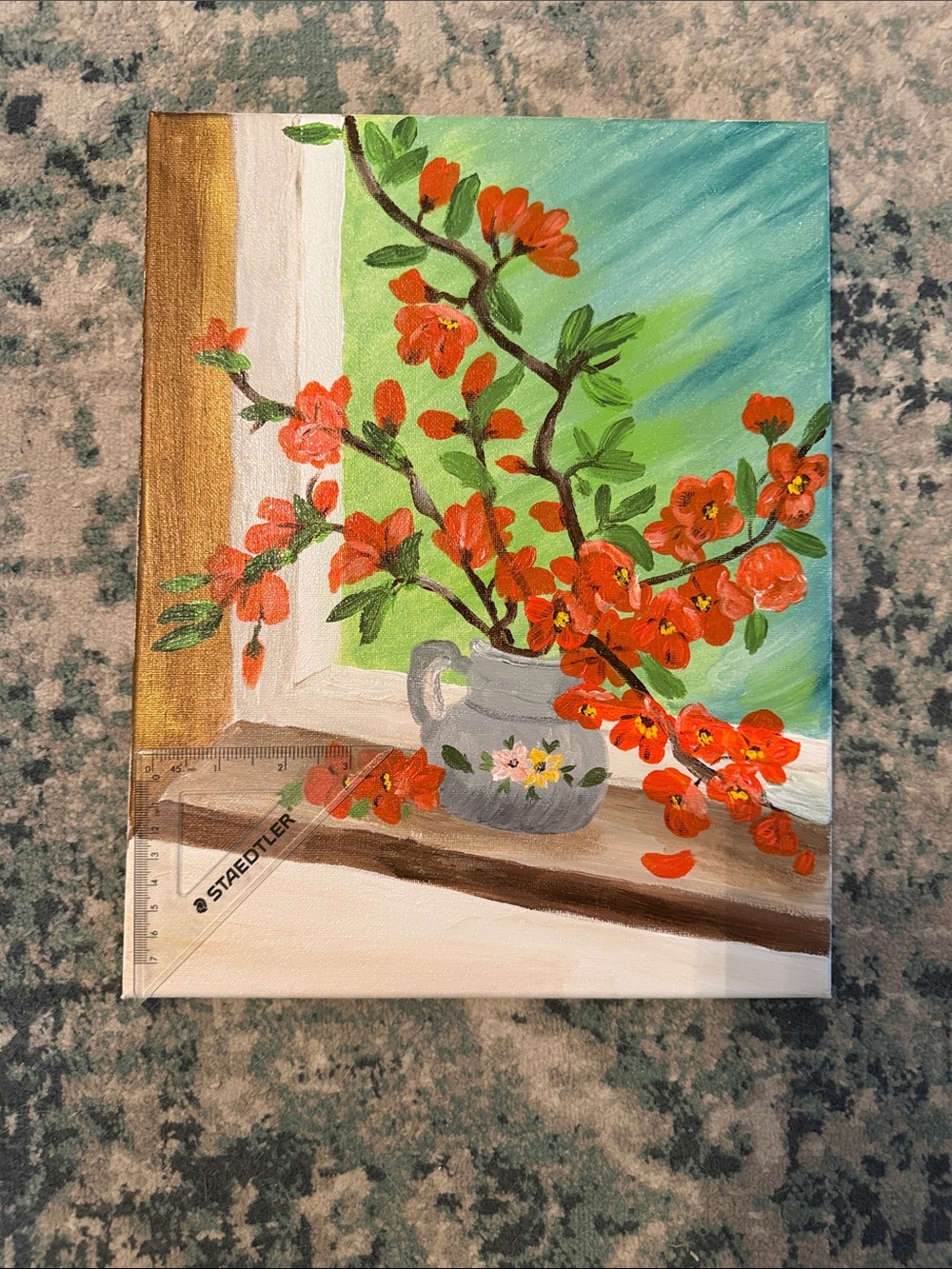 Calm Afternoon — acrylics on canvas